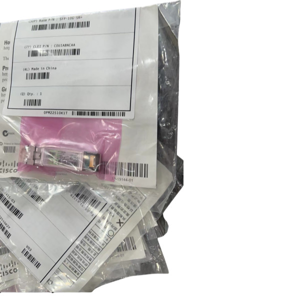 Cisco SFP+ Transceiver SFP-10G-SR 10 Gigabit Ethernet Transceiver 850nm 300M Reach