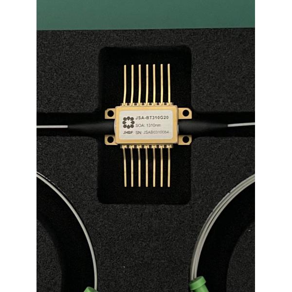 Janhoo 1310nm Butterfly SOA  high gain Semiconductor Optical Amplifier For Speed Data Transmission