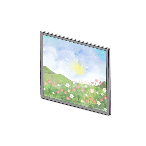 Customized 39.4 Inch Ultra Narrow Edge Square LCD Screen Display For Amusement
