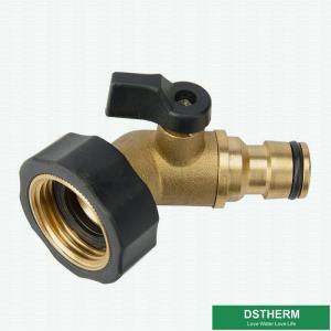  Garden Hose Pipe One Way Shut Off Valve Brass Fittings Manufactures