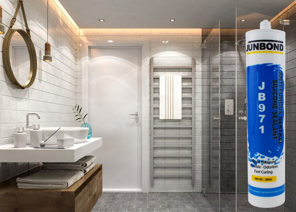 C6H7NO2 Anti Mildew Sealant Acetoxy Curing Waterproof Seal