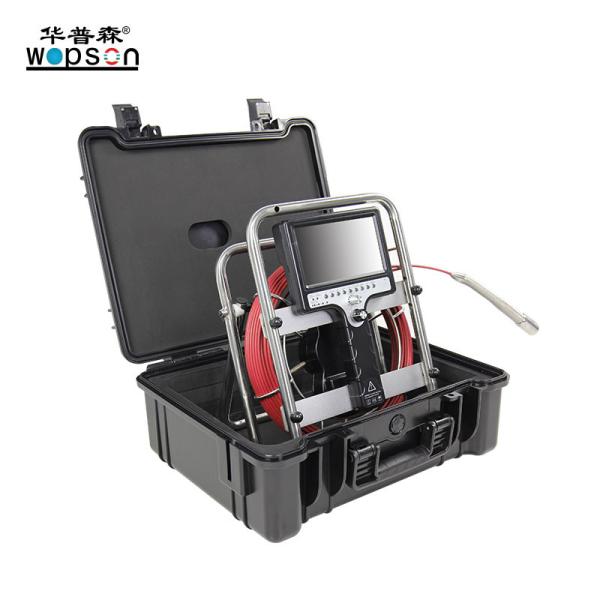 30M Sewer Drain Video CCTV Pipe Inspection Camera With Meter Counter