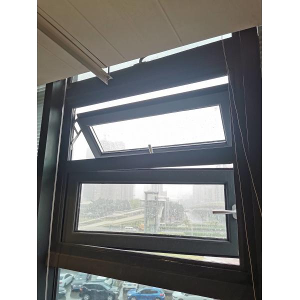Manual / Automatic Aluminium Awning Windows Modern Style 5 Years Warranty