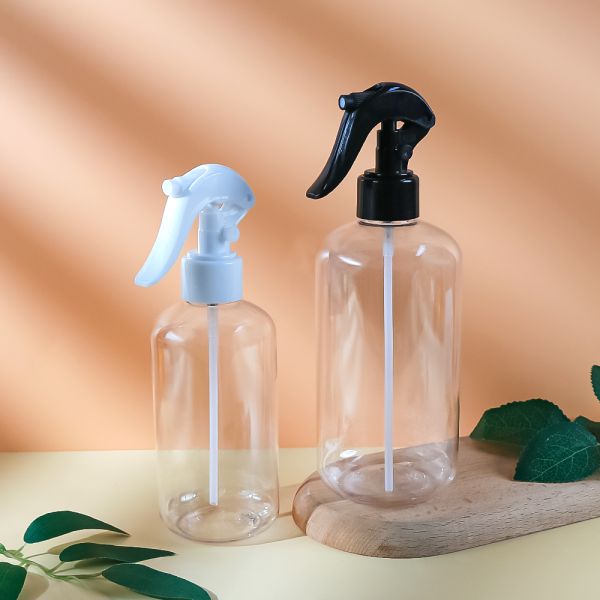 Modular Trigger Spray Bottles with Replaceable Sprayer Heads, Eco-Friendly Recyclable Plastic & Leak-Proof Lockable Trigger