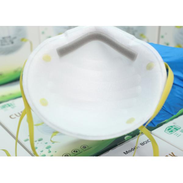High Filtration N95 Face Mask , 4 Layer Niosh N95 Dust Mask Breathable