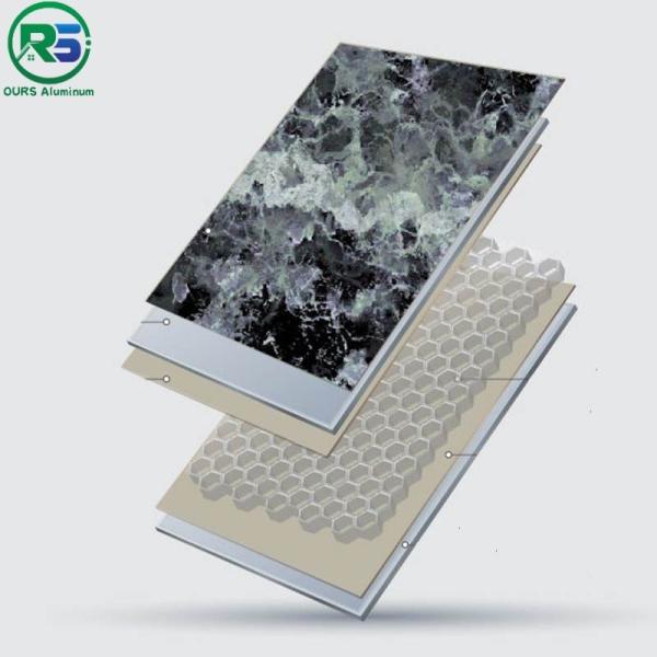 3D Printing Pattern Alu Honeycomb Panels Decorative Aluminium Honeycomb Sandwich Panel