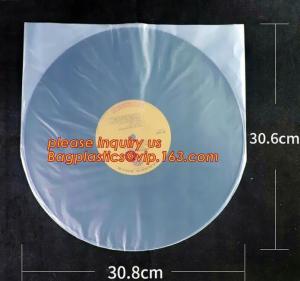  Resealable Clear Plastic Cd Sleeves Album Packaging Bags,CD Bag PP Bag CD Protective Film For Disk Bag Pac Manufactures