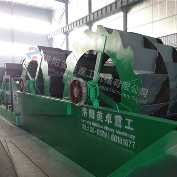 50 Tph Sand Power Washer , Gravel Washing Machine Recycling Dewatering Line