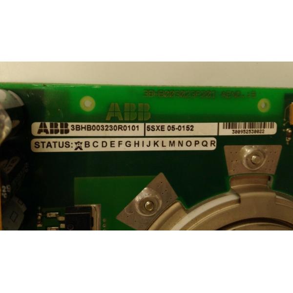 3BHB003230R0101 5SXE05-0152 ABB Module / PCB Circuit Board