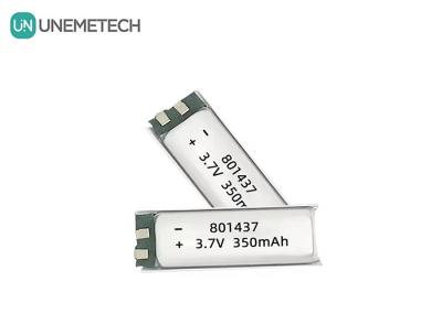 801437 3A High Rate Polymer Battery 3.7v 350mah Lipo Battery For IoT Electronic Devices