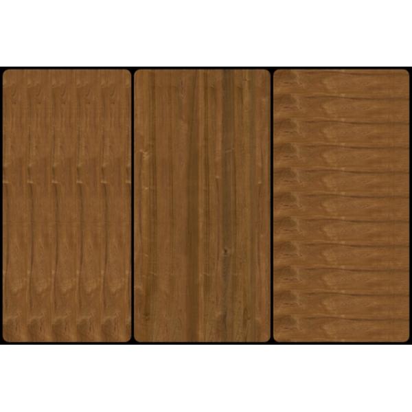 Teak Natural Wood Veneer Natural Crown Cut Veneer FSC Certification