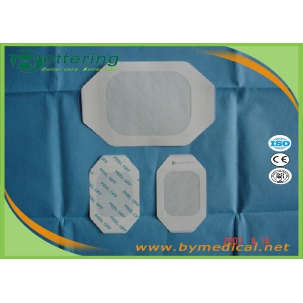 Disposable Sterile Polyurethane Film Dressing Semi Permeable Breathable Elastic
