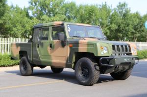  4×4 Diesel Pickup Trucks Double Cabin 92.5HP For Military Use Manufactures