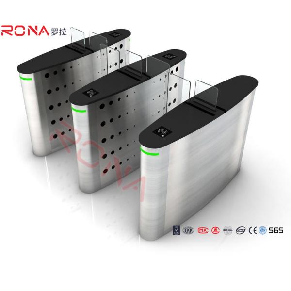 Stainless Steel Access Control Turnstiles Security Systems Sliding Turnstile Gate
