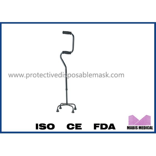 Silver Arch Aluminum Alloy Relief Pain  Four Footed Cane