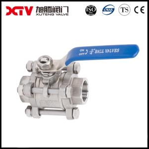  Made Xtv 3PC 3/4 Inch Stainless Steel Thread Ball Valve with Butt Welding End to End Manufactures