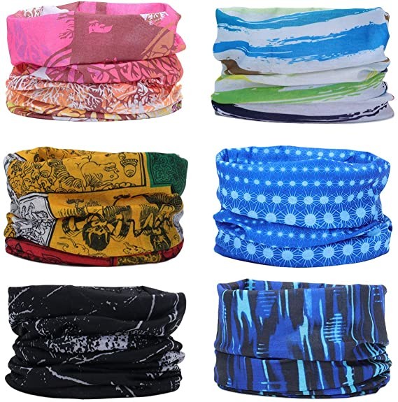 55cm Printed Plain Bandanas