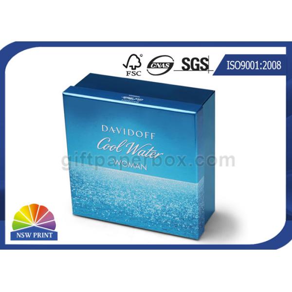 UV Ink Printing Metallic Rigid Paper Box Packaging for Cosmetics , Gifts , Cigarettes