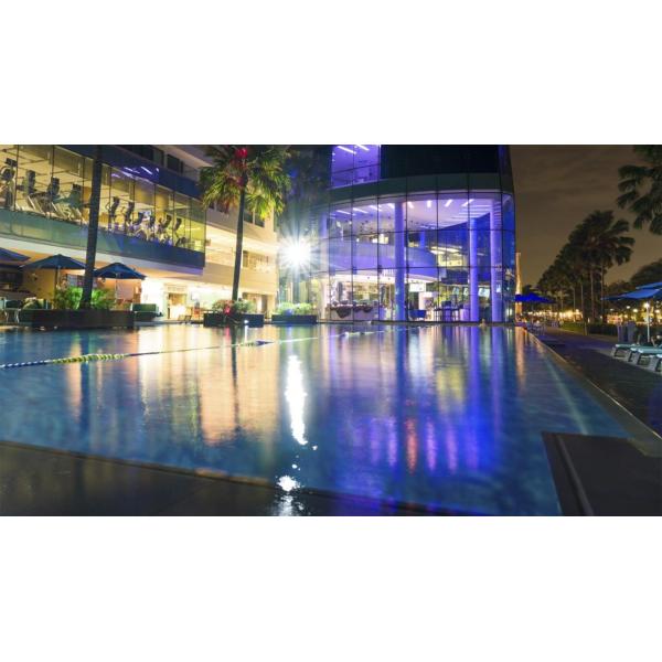 Customized Size Clear Acrylic Panels For Pool Fence AUPOOL Polycarbonate Pool Cover