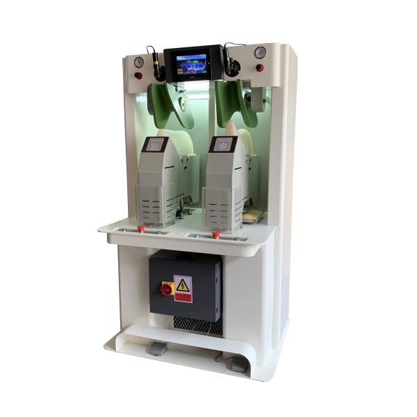 Newly Developed Perfectly Shaped Warped and Ironed Steam Heating Vamp/Uppers/Riding Boots Shaping Machine 970*890*1750mm