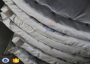  Lightweight Fiberglass Thermal Insulation Jackets , Removable Insulation Covers Fire Retardant Manufactures