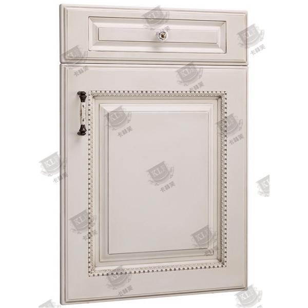 Security Wooden Moulded Doors Melamine Pvc Composite Anti - Corrosion