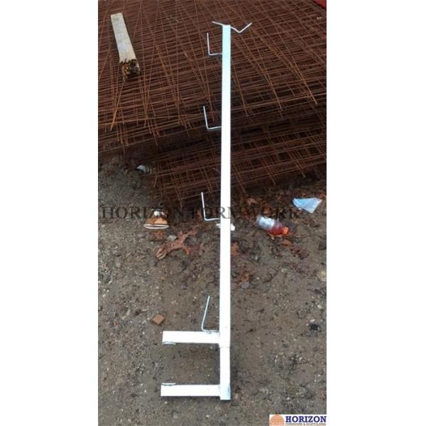 Professional Slab Formwork Systems Galvanized Adjustable Guardrail Post 1.0m