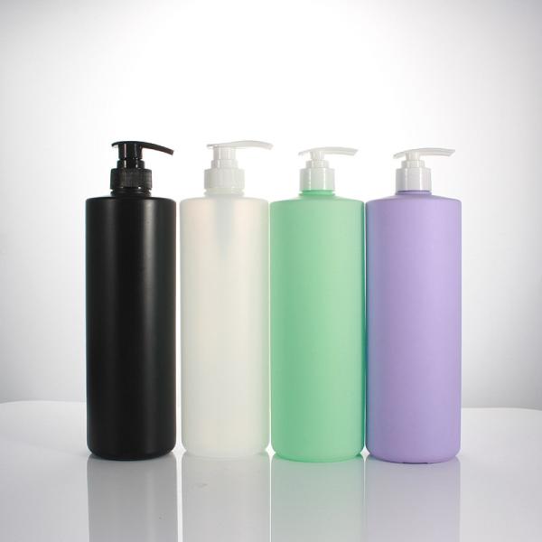 Matte 80mm 33.8oz 1000ml Plastic Shampoo Pump Bottles