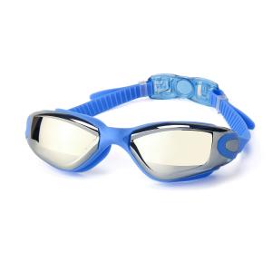 China Professional Men Women Silicone Waterproof Swimming Goggles Anti Fog Sports Swimming Glasses on sale