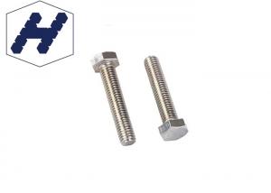  M10 Threaded Stud Bolt Din934 Hex Head Bolt Nut Titanium Plating Bolts And Nuts Manufactures