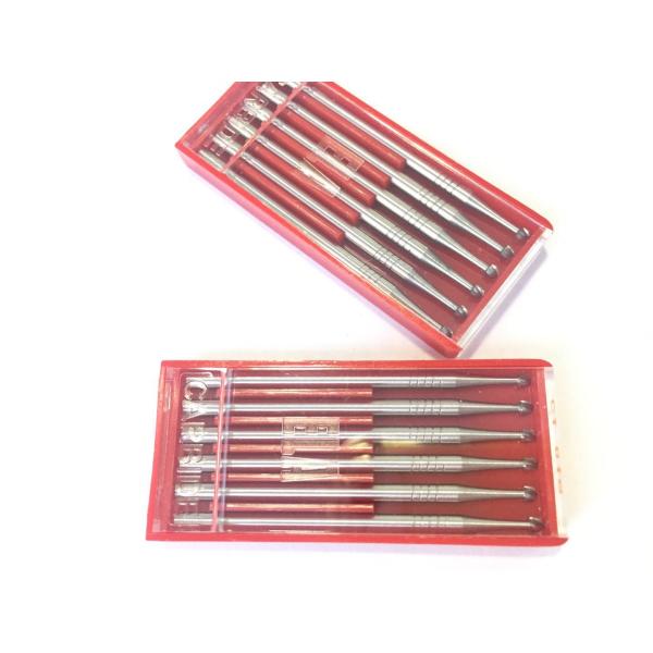 Ball Shape Carbide Cutting Tools , Dental Laboratory Burs High Durability