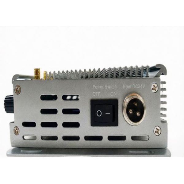 Aluminum Casing 46W Mobile Phone Signal Jammer With 8 Way Signal Output Blocking