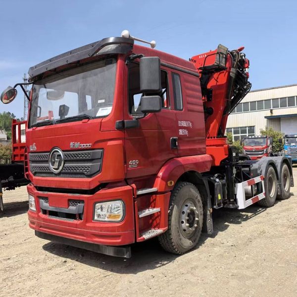 Shacman Brand Mini Truck Mounted Crane 2-220 Ton Tractor Large Mobile Crane Truck for Lifting Loaded Containers