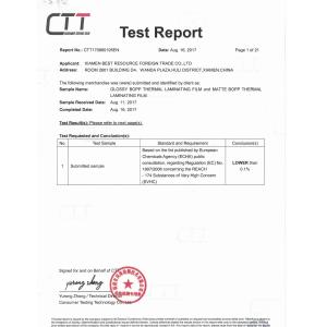 Xiamen After-printing Finishing Supplies Co.,Ltd Certifications