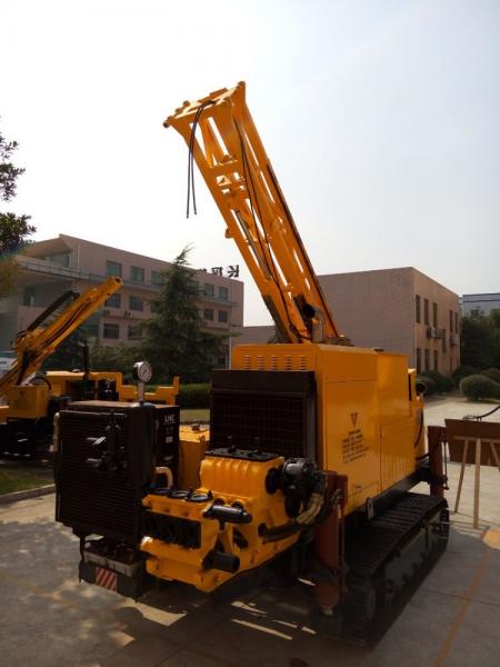 Quality Multi-Function Hydraulic Core Drilling Rig / 300m Crawler Rock Drill for sale