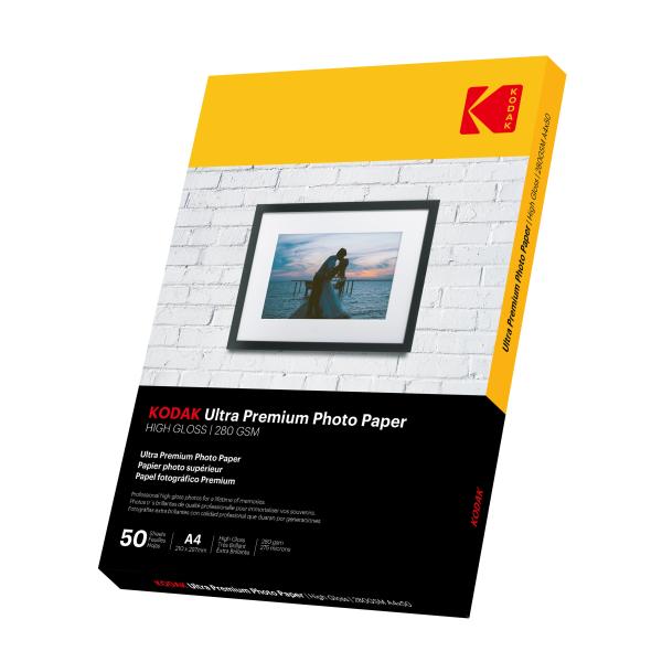 280gsm Kodak Studio Gloss Photo Paper , Kodak Professional Photo Paper Anti - Curling