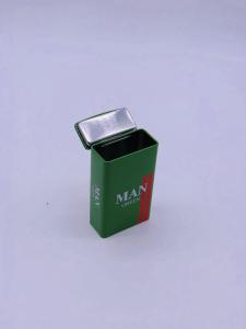  Custom Printed Small Rectangular Tin Box for Gift / Mint / Tea Biodegradable Manufactures