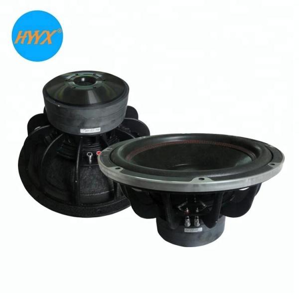 Paper Cone Dual 2ohm 2500W RMS SPL 15 Inch Subwoofer