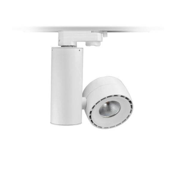 IP20 15W LED Ceiling Track Lights 90Ra Lifud Driver 60 Degree with 3 Wires