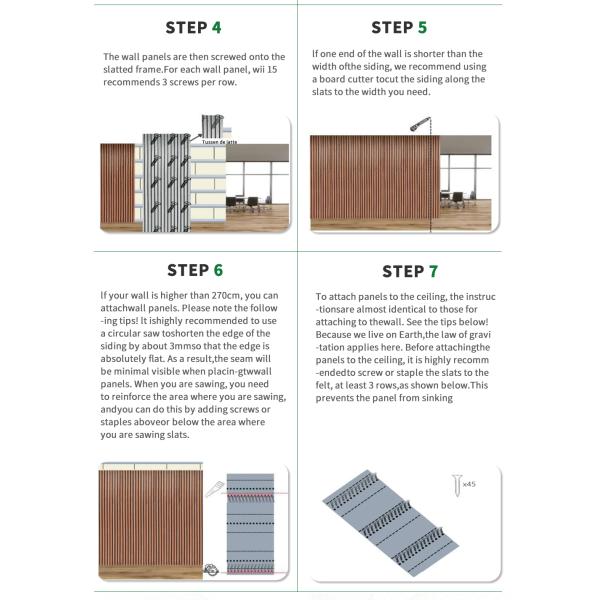 Acoustic Aku Panel High Density 3 Side Creative Acoustic Panels Customized
