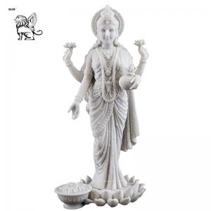  Marble Lakshmi Sculpture Stone Hindu God Fortune Goddess Indian Religious Manufactures