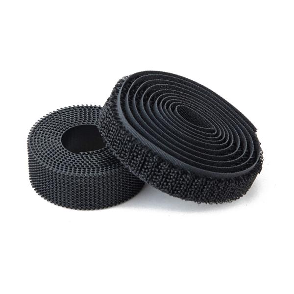 Black And White Sewing Hook And Loop Glue Free Sew On Hook And Loop For Clothing Luggage