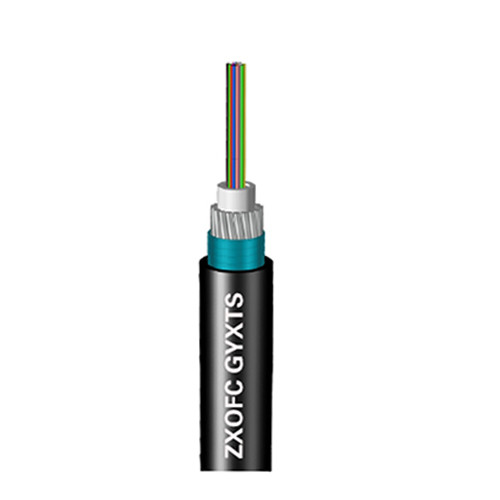 GYXTS Anti Rodent Fiber Optic Cable 2-24 Core Steel Tape Armored G652D G657