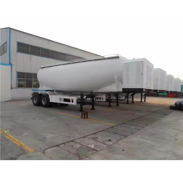 CIMC 2/3 Axles Single-bin High Quality Steel V Type 40-60T Dry Fly Ash Powder Cement Tanker Truck