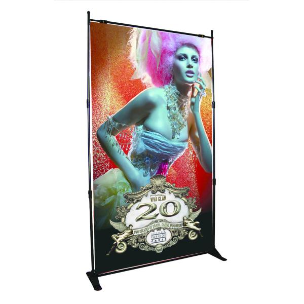 Step Repeat Backdrop Adjustable Banner Stands Display System Telescopic Wall