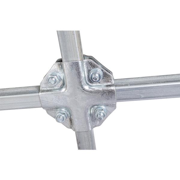 Stamping Tunnel Greenhouse Spare Parts GB ISO Reusable Storm Erosion Resistant