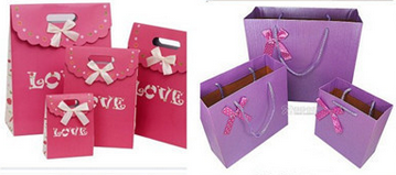 Custom Matt Laminated Paper Carrier Bags