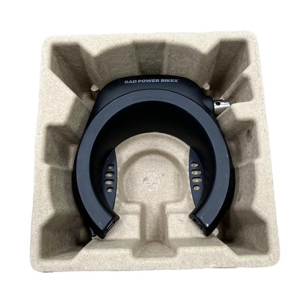 Recycled Pulp Packaging Dry Press Molded Pulp Tray Compostable Packaging Insert