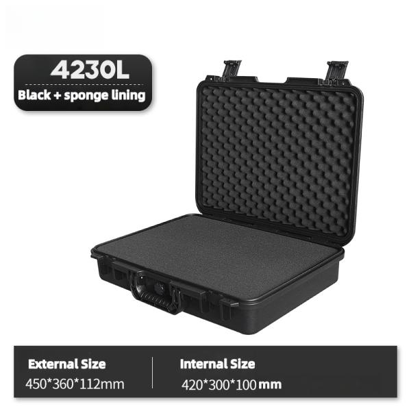 Wholesale IP67 Waterproof Custom Tool Box with Customizable Lining and High-Density Sponge Foam for Watch Collectors Travel Briefcase