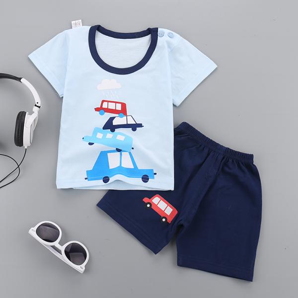 2019 Spring Newborn Baby Boy Outfits / Baby Boy Casual Wear With Pattern